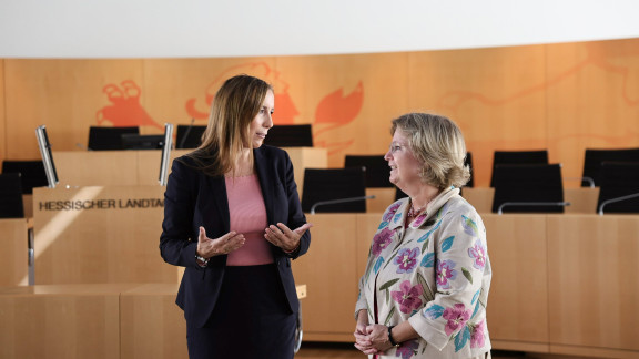 Antrittsbesuch der Generalkonsulin Israels im Hessischen Landtag