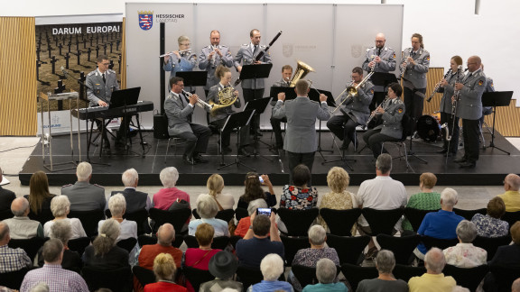 Orchester vor Publikum