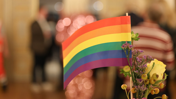 Regenbogenempfang im Hessischen Landtag