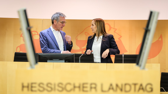 Hendrik Hering zu Besuch im Hessischen Landtag