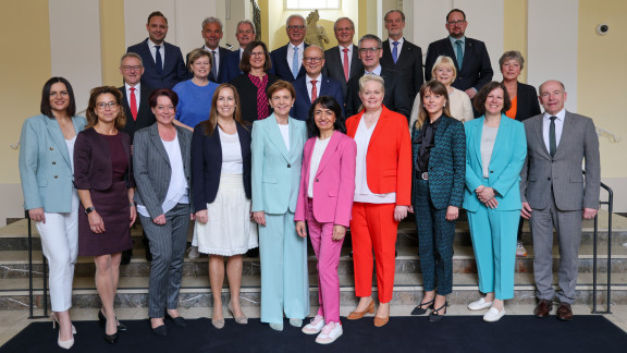 Gruppenfoto der Landtagspräsidenten
