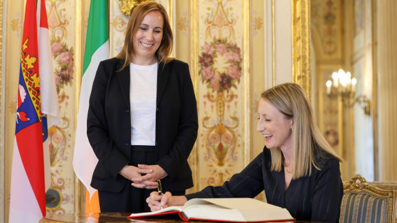 Generalkonsulin Irland Eintrag Gästebuch