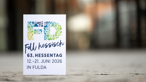 Schild Hessentag in Fulda