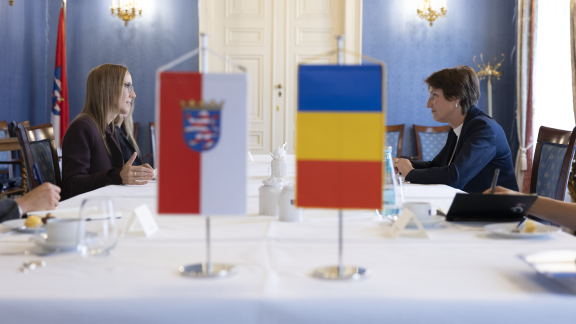 Besuch der Botschafterin von Rumänien