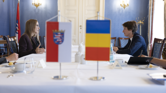 Besuch der Botschafterin von Rumänien
