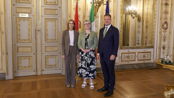 Antrittsbesuch der irischen Botschafterin