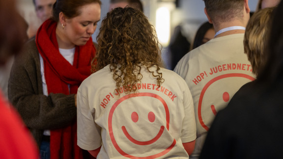 HOP! Landesjugendkongress Shirts mit Motto