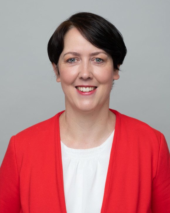 Nadine Gersberg, Abgeordnete der SPD-Fraktion Porträtfoto von Nadine Gersberg