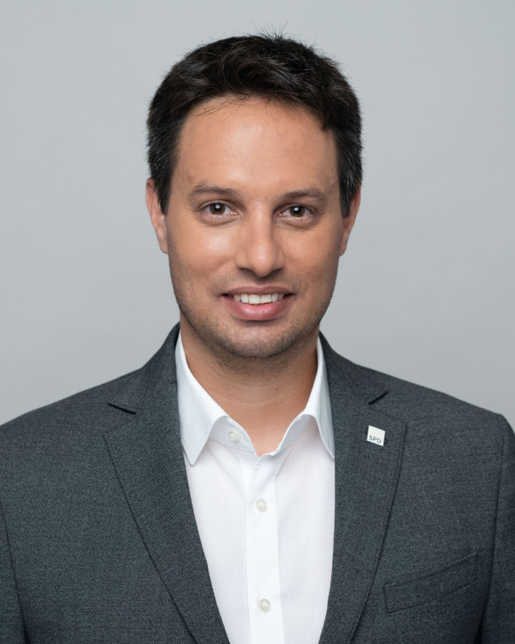 Oliver Ulloth, Abgeordneter der SPD-Fraktion Porträtfoto von Oliver Ulloth