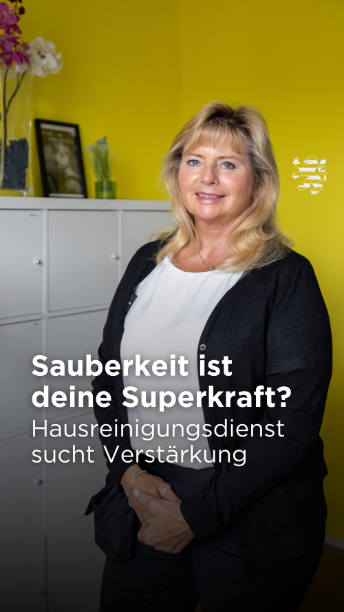Titeldienst Stellenausschreibung: Hausreinigungsdienst