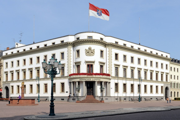Hessischer Landtag Stadtschloss Das Wiesbadener Stadtschloss