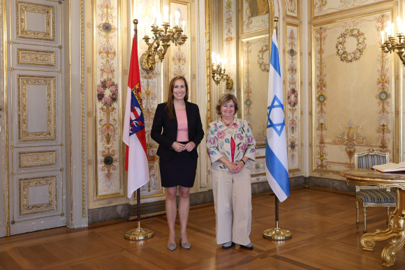Antrittsbesuch der Generalkonsulin Israels im Hessischen Landtag
