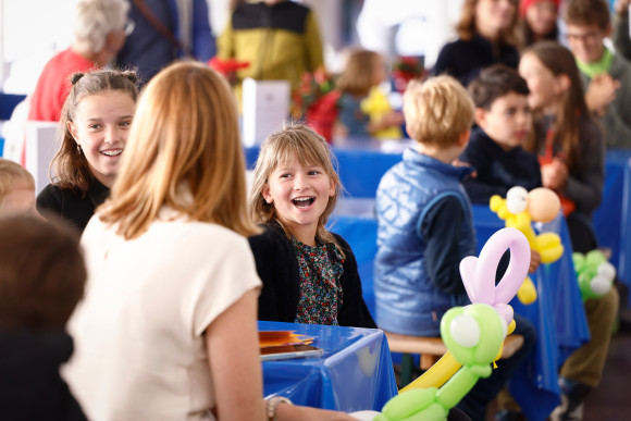Kinder im Publikum