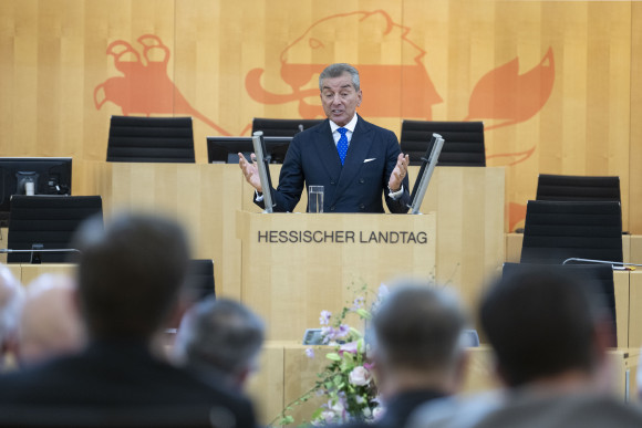 Prof. Dr. Dr. Michel Friedman am Rednerpult