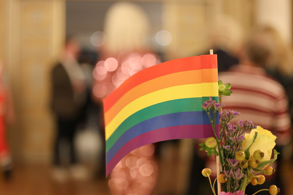 Regenbogenempfang im Hessischen Landtag Regenbogenempfang im Hessischen Landtag