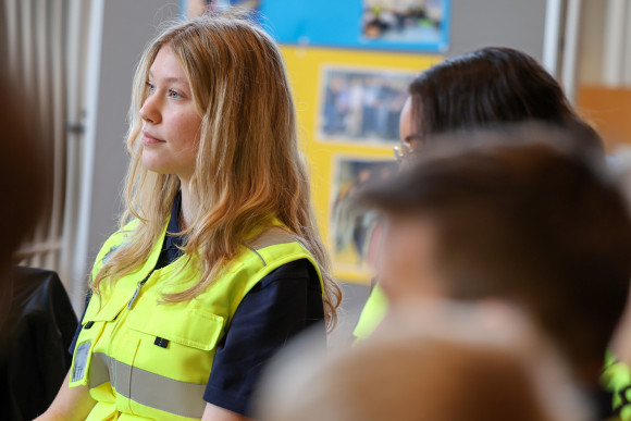 Schüler mit Westen