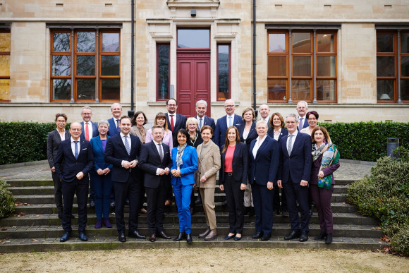 Gruppenfoto der Landtagspräsidenten der EU