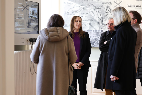 Landtagspräsidentin im Schloss
