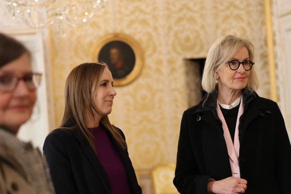 Landtagspräsidentin im Schloss