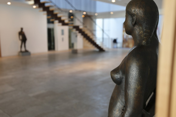Skulpturen in der Lobby