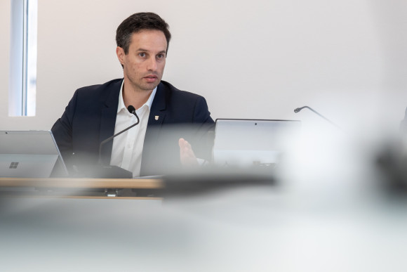 Vorsitzender des Petitionsausschusses Oliver Ulloth