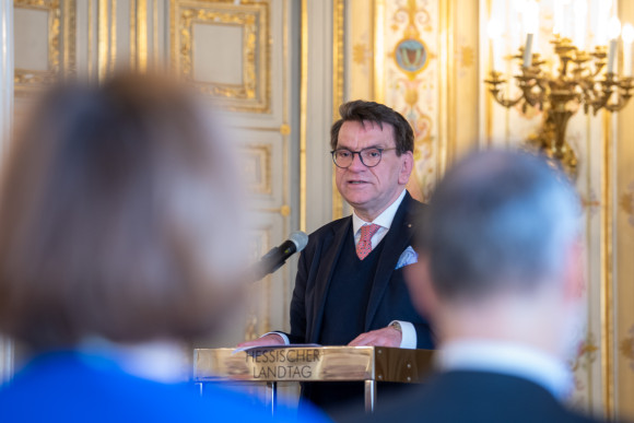 Lothar Breidenstein, Vorsitzender der Gesellschaft für christlich-jüdische Zusammenarbeit in Wiesbaden