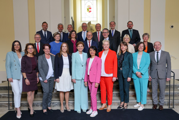 Landtagspräsidentenkonferenz in Salzburg Gruppenfoto der Landtagspräsidenten