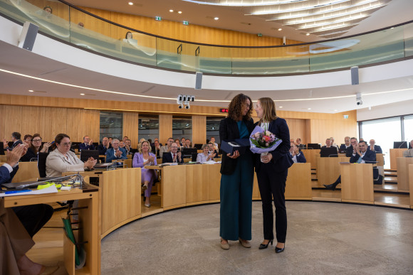 Abschied Angela Dorn Plenarsaal