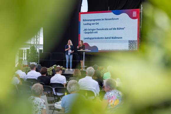 Hessentag 2025 Bühnenauftritt Totale