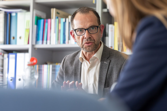 Gespräch im Demokratiezentrum