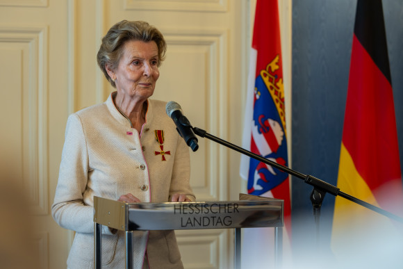 Felicitas Reusch am Rednerpult