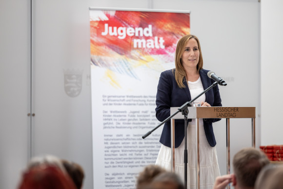 Jugend malt 2025 Rede Wallmann