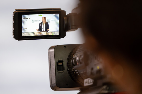 Pressekonferenz Astrid Wallmann