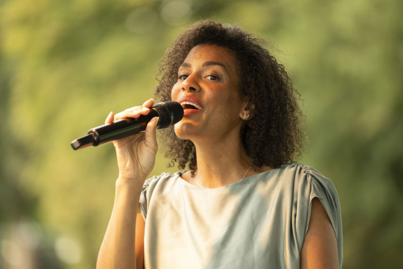 Ehrenamtsfest Sängerin