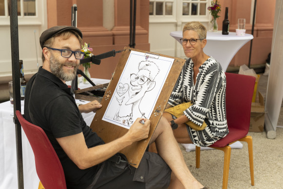 Ehrenamtsfest Schnellzeichner