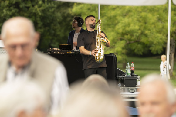 Ehrenamtsfest Saxofon