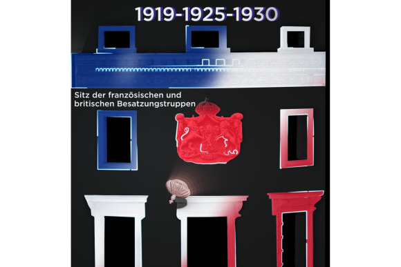 1919-1925-1930 Sitz der Besatzungstruppen