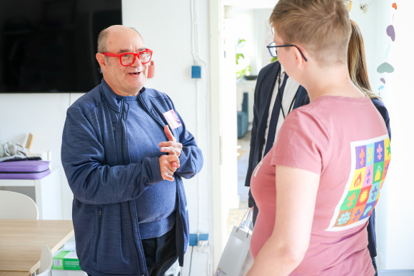 Mark Segal im Gespräch