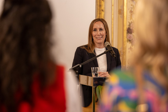Regenbogenempfang Rede Wallmann