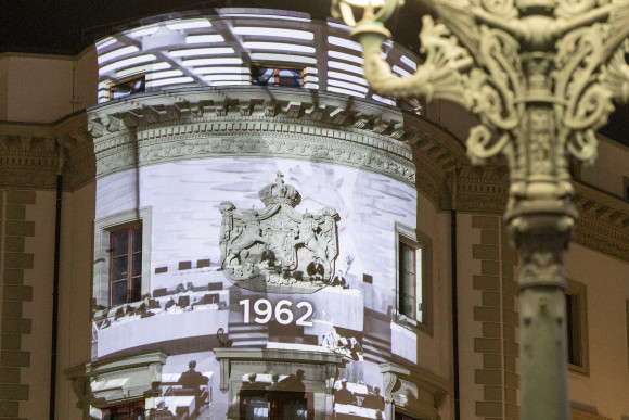 Löwengeschichten Plenarsaal 1962