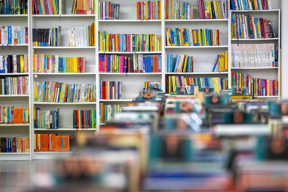 Tag des Ehrenamts Bücherbasar Regal