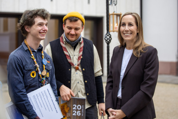 Friedenslicht 2025 Gespräch Wallmann