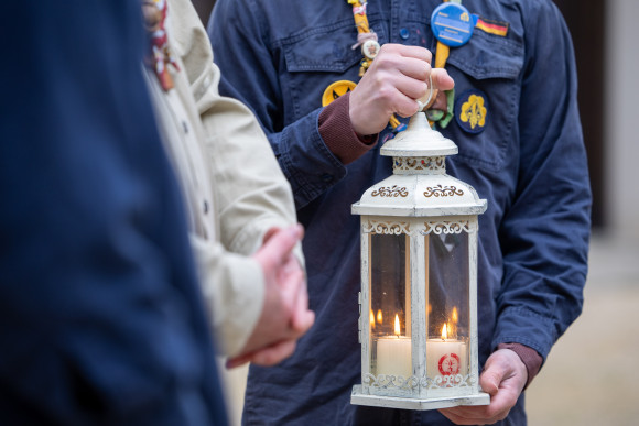 Friedenslicht 2025 Laterne