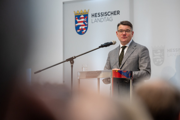 Gedenken für die Opfer des Nationalsozialismus Boris Rhein