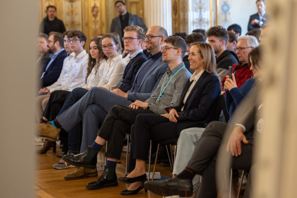 Blick in die Zuhörerreihen