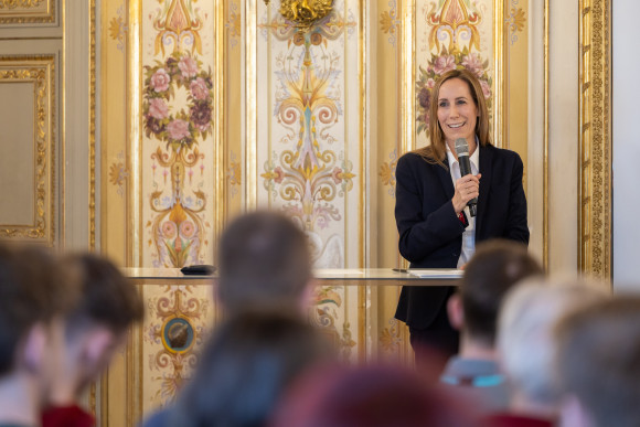 Landtagspräsidentin Wallmann spricht