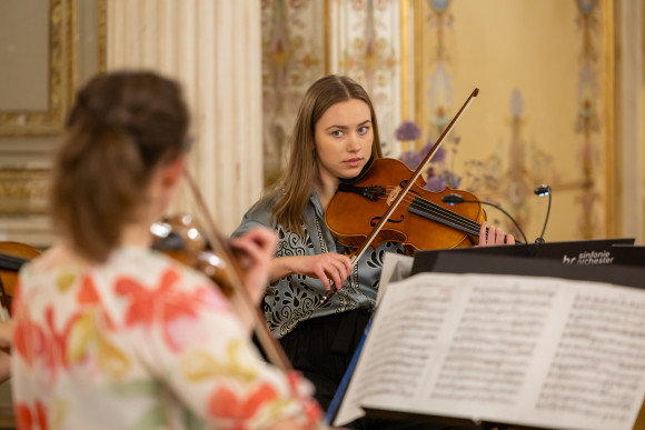 hr-Orchesterakademie Violinen