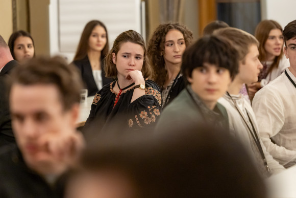 ukrainische Schülergruppe 