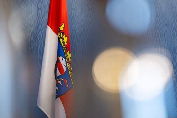 Außenministerin Lettlands Baiba Braže zu Besuch in Hessen