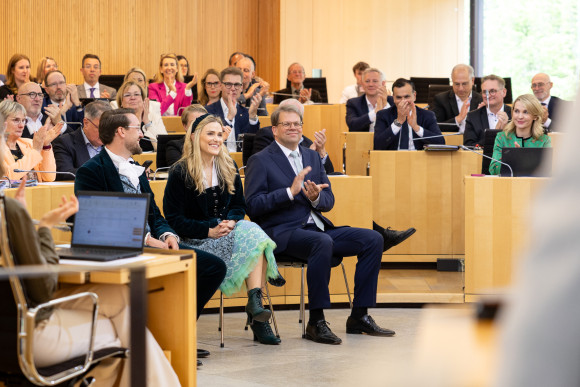Hessentagspaar 2026 aus Fulda im Landtag